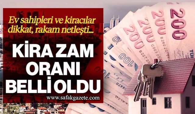 Ev sahibi ve kiracılar dikkat! Aralık ayı kira artış oranı belli oldu