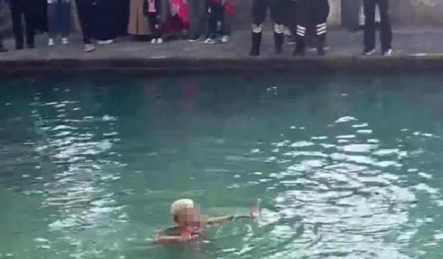 "İşten atıldım" diyerek Balıklıgöl'e atladı