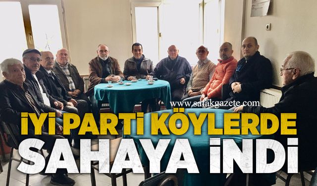 İYİ Parti köy ziyaretlerine başladı