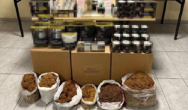 Bolu’da kaçakçılığa geçit yok: Piyasa değeri binlerce lira olan ürünler ele geçirildi