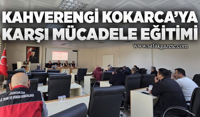 Kahverengi Kokarca’ya karşı mücadele eğitimi