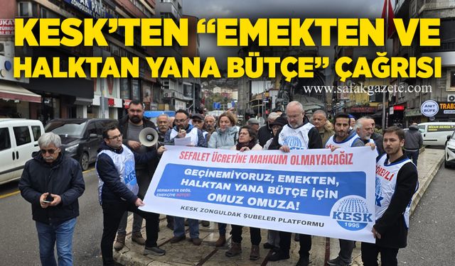 KESK’ten “Emekten ve Halktan Yana Bütçe” Çağrısı