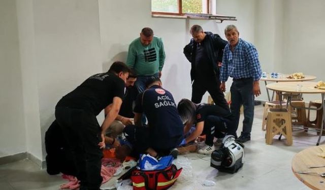 Nefes borusuna yemek kaçan yaşlı adamdan acı haber