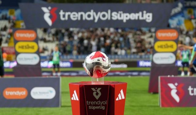 Trendyol Süper Lig'de 17. hafta programı açıklandı