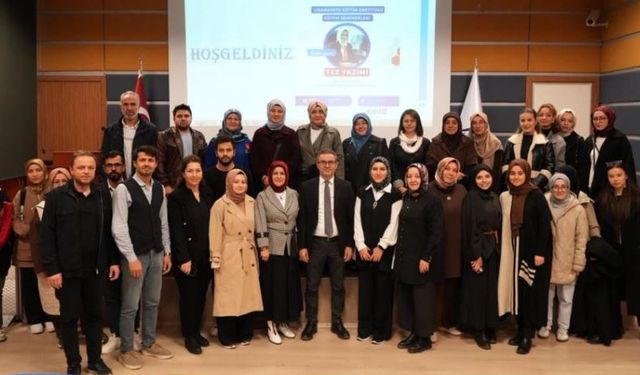 KBÜ’de "Tez Yazım Atölyesi" programı tamamlandı