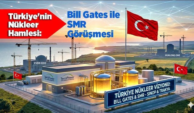Türkiye'nin Nükleer Hamlesi: Bill Gates ile SMR Görüşmesi