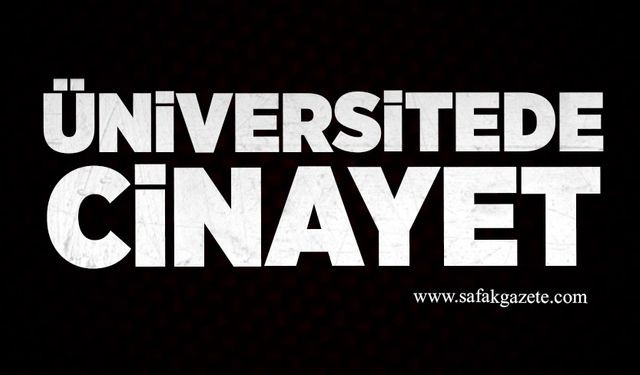 Üniversitede cinayet