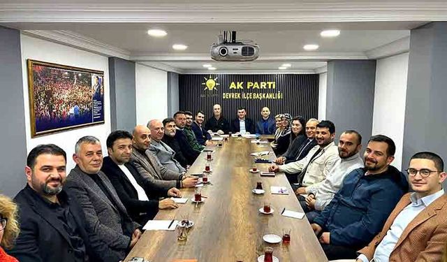 Devrek İlçe Yönetimi toplandı