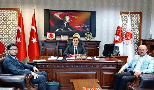 Zon-Kar-Der’den Başsavcı Kapağan’a nezaket ziyareti