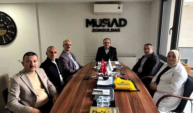 Başhekim Uzman Dr. Mustafa Karadeniz'den MÜSİAD’a ziyaret