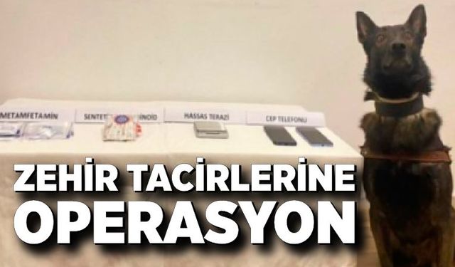 Jandarmadan zehir tacirlerine operasyonu