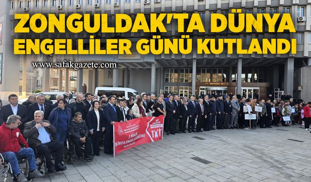 Zonguldak'ta Dünya Engelliler Günü kutlandı