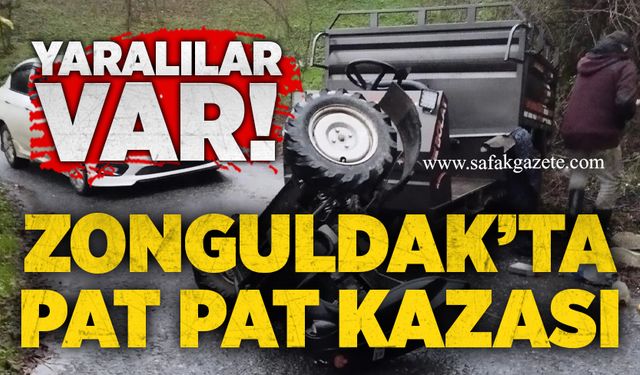 Zonguldak’ta pat pat kazası: Yaralılar var