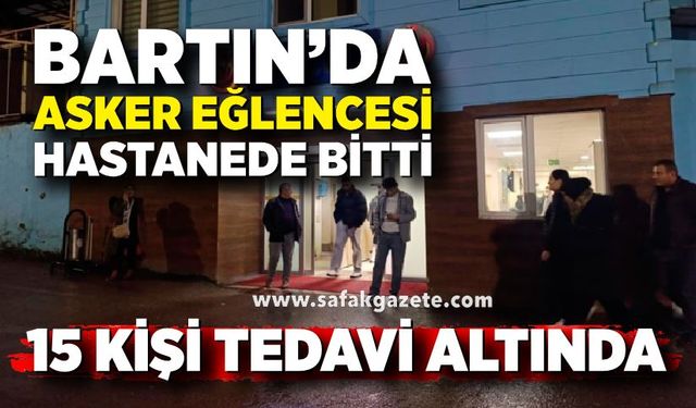 Bartın’da Asker Uğurlama Eğlencesi Zehirlenmeyle Sonlandı
