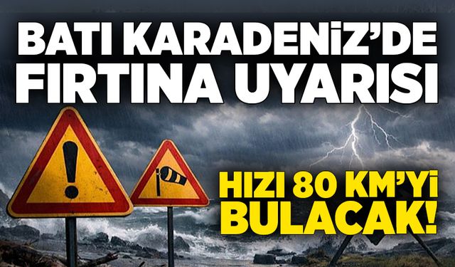 Batı Karadeniz Alarmda: Kuvvetli Fırtına Geliyor!