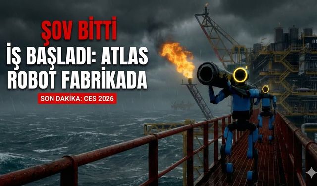 Şov Bitti İş Başladı: Atlas Robot Fabrikada
