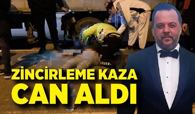 Üç aracın karıştığı zincirleme kaza: 1 ölü, 1 yaralı
