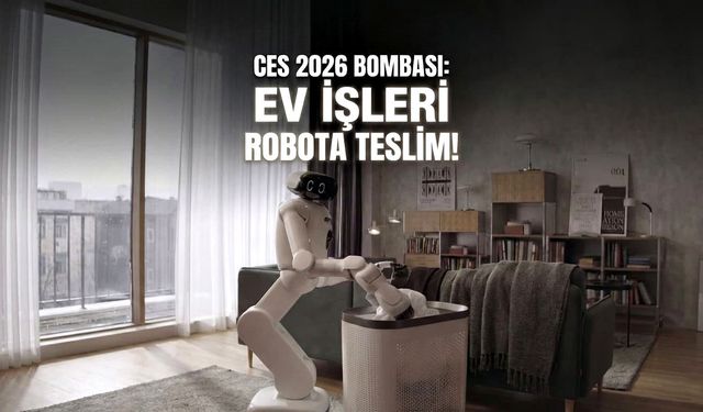 Çamaşır ve Bulaşık Derdi Bitiyor: LG CLOiD (CES 2026 Fuarı)