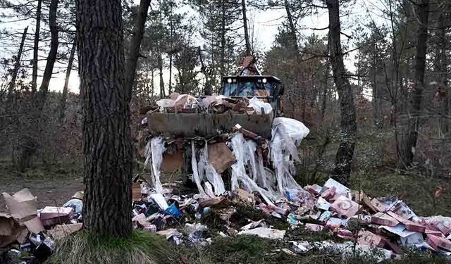 Kent Ormanı’nı çöplüğü çevirmişler