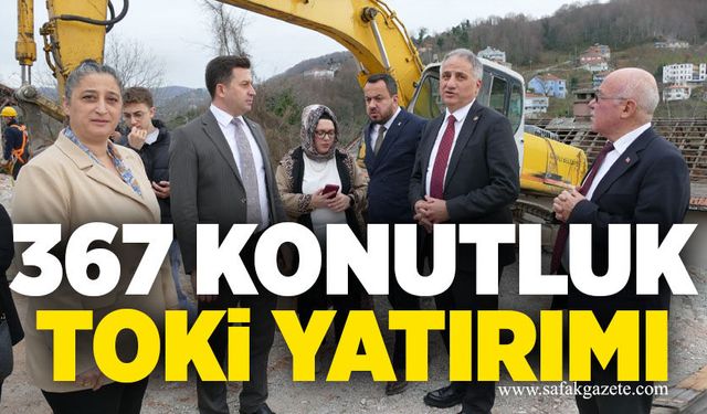 Kilimli’ye 367 Konutluk TOKİ Yatırımı