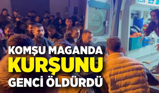 Rastgele ateş açan komşu, balkondan bakan gencin ölümüne yol açtı