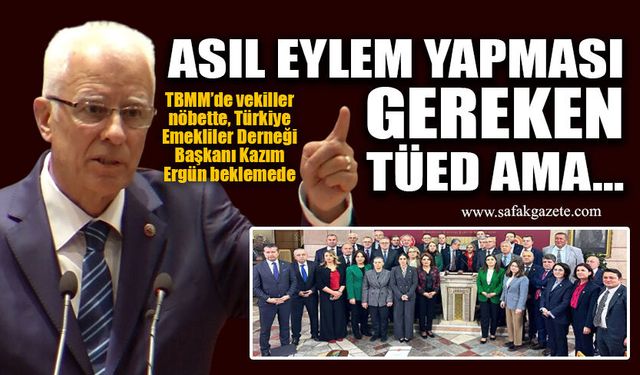 Asıl eylem yapması gereken TÜED ama…