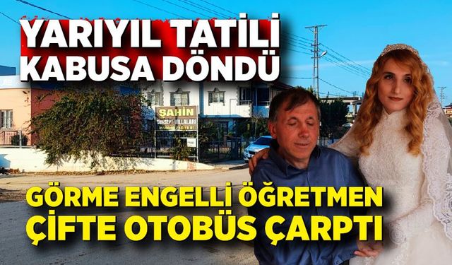 Belediye Otobüsü Görme Engelli Öğretmen Çifte Çarptı