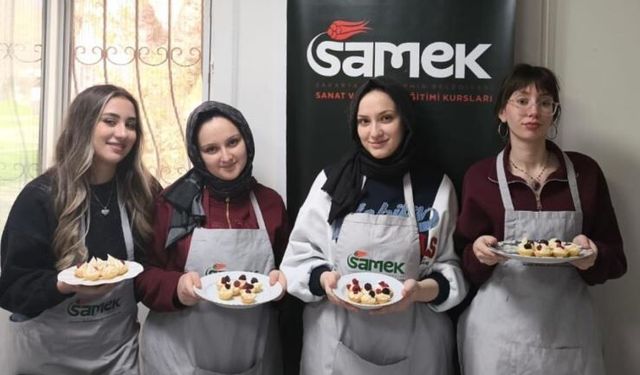 Sakarya’da anne ve çocuklar birlikte üretti