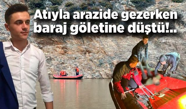 22 yaşındaki gencin atla gezisi faciayla bitti