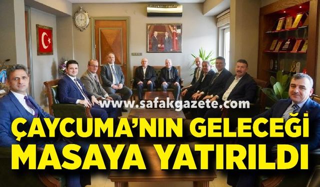 Çaycuma’da yatırımlar için önemli istişare toplantısı