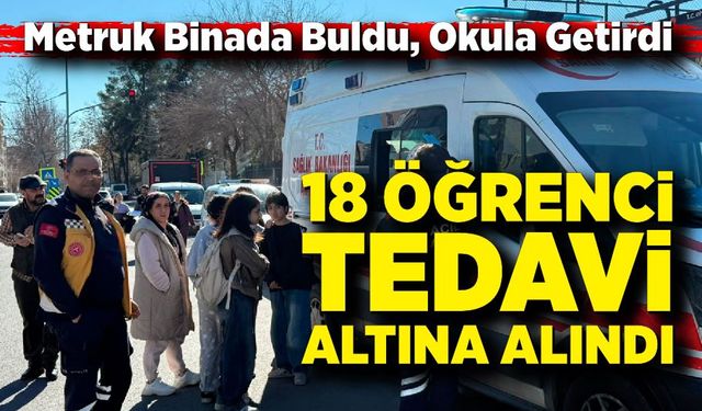 Okulda Cıva Paniği: 18 Öğrenci Hastanede