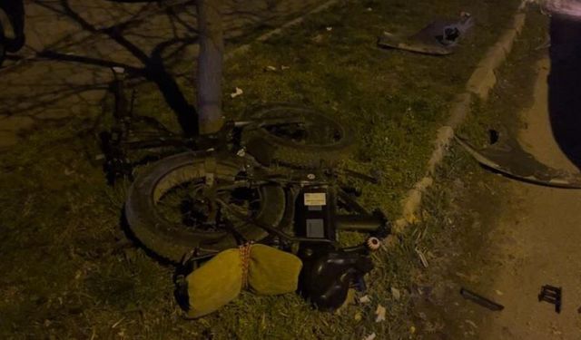 Çocuğun kullandığı otomobil bisiklete çarptı: 2 çocuk yaralandı