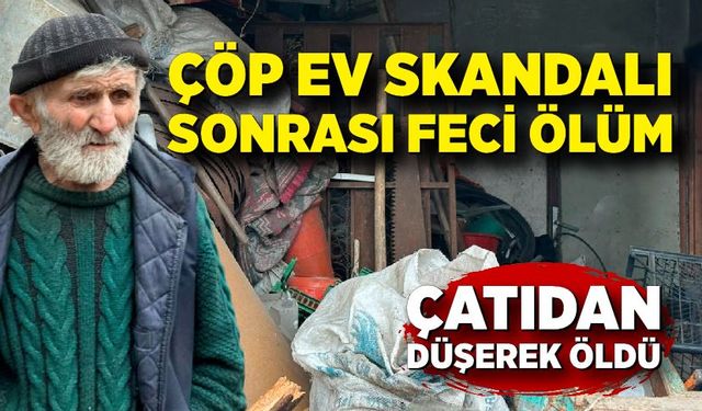 Evinden 20 Kamyon Çöp Çıkan Adam Defnedildi