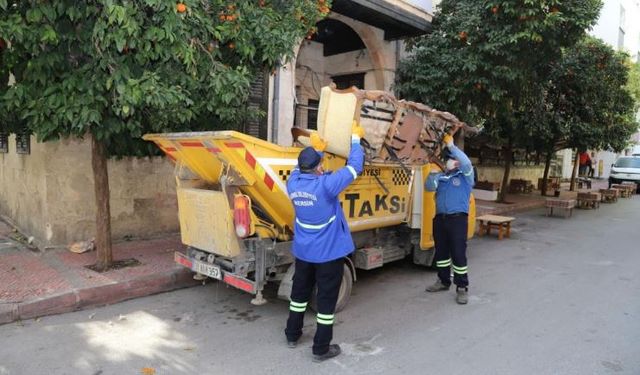 Akdeniz’de Büyük Hacimli Atıklara Çöp Taksili Çözüm