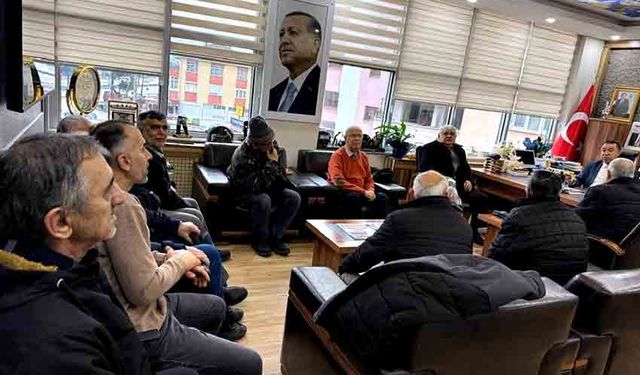 Erenler köyü sakinleri Çaydeğirmeni Belediyesi'nde