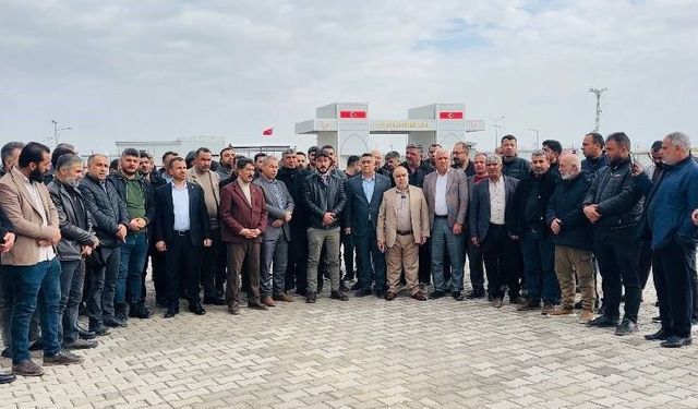 Ceylanpınar STK’ları sınır kapısı kapanmasın diye toplandı