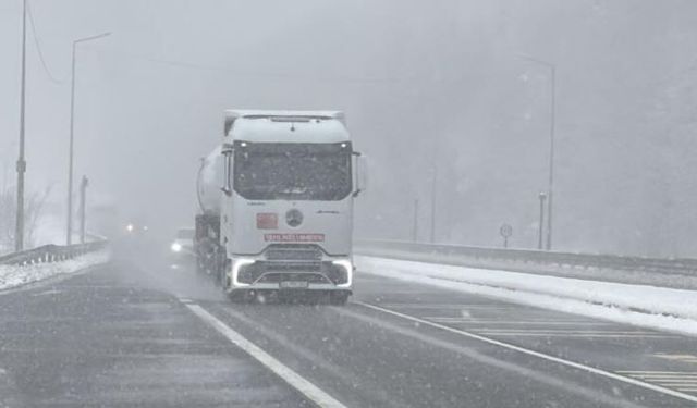 İstanbul-Ankara Güzergâhında Kar Alarmı