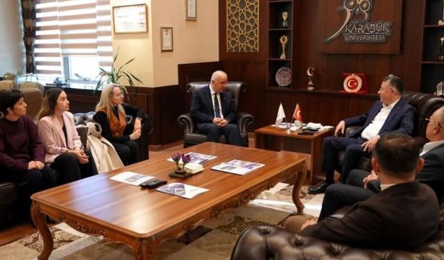 KBÜ Rektörü Kırışık, Bartınlılar Derneği ile Görüştü