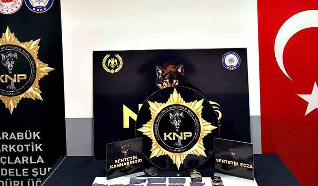 Karabük'te narkotik madde operasyonu: 2 kişi tutuklandı