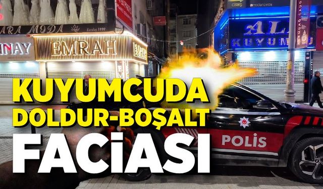 Kuyumcuda doldur-boşalt faciası: İş arkadaşını vurdu