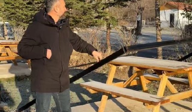 Parklardan Sonra Mesire Alanı da Tahrip Edildi