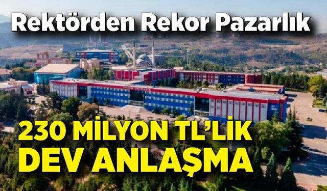 Karabük Üniversitesi’nde Promosyon 100 Bin TL’ye Çıktı