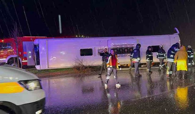 Otobüs kazasında yaralı sayısı 7’ye çıktı