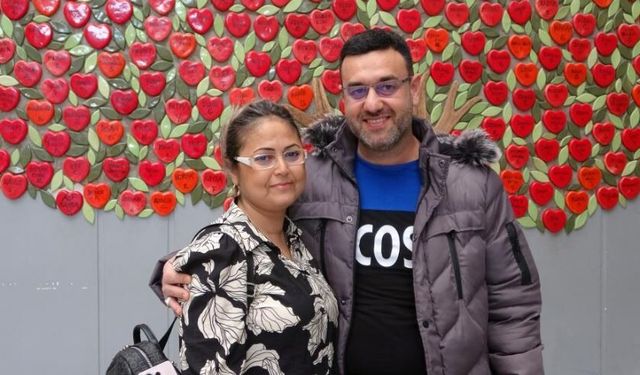 Sevgililer Günü'nde eşinden gelen hayat