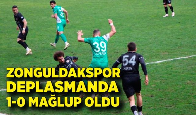 Zonguldakspor Deplasmanda 1-0 Mağlup Oldu