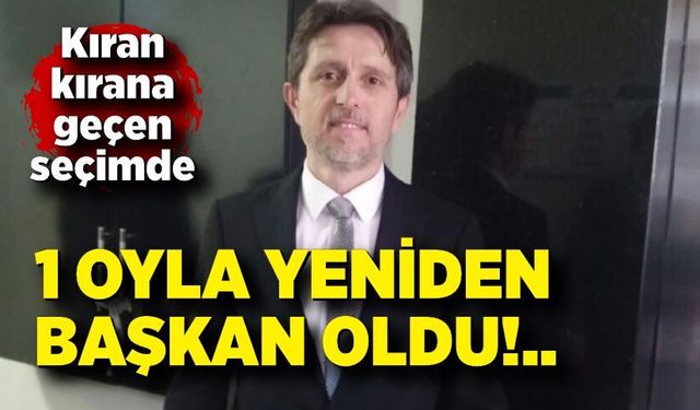 Sandıktan 1 Oy Fark Çıktı: Başkan Değişmedi