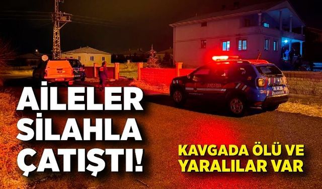 Aileler silahla çatıştı; 3 kişi vuruldu
