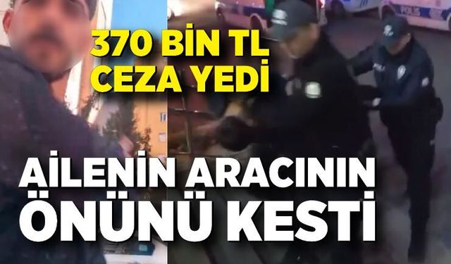 Trafikte yol verme kavgasına 370 bin TL ceza
