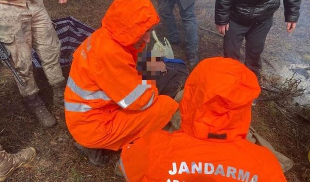 Bolu'da ava giden ve kaybolan vatandaş baygın bulundu