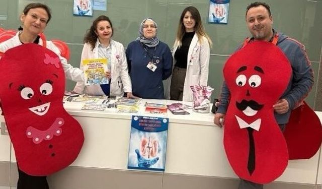 Kütahya’da böbrek sağlığı için farkındalık etkinliği